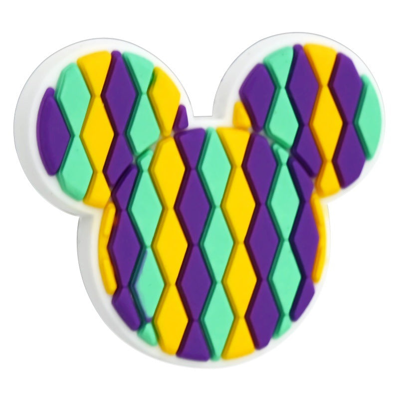 Wholesale  Random 100pcs/pack  Colorful Cartoon Series Soft Rubber Beads